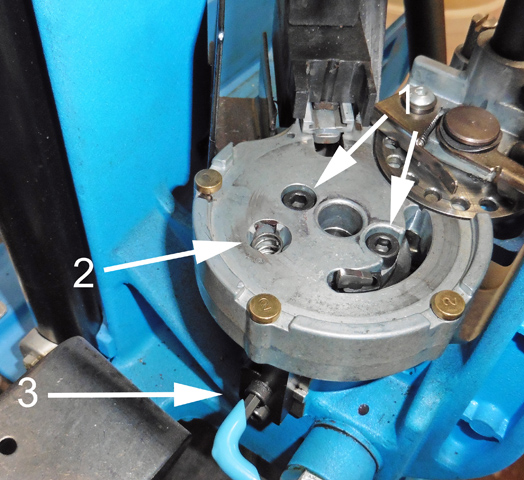 Tighten Platform Remove Detent Ball